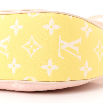 Louis Vuitton Empreinte Monogram Spring in the City Bagatelle NM Pink Beige Yellow 9 of 11