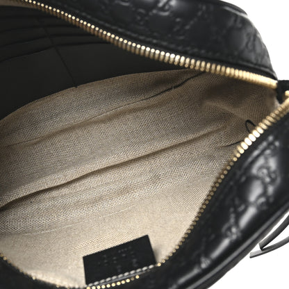 Gucci Microguccissima Mini Bree Messenger Bag Black 5 of 10