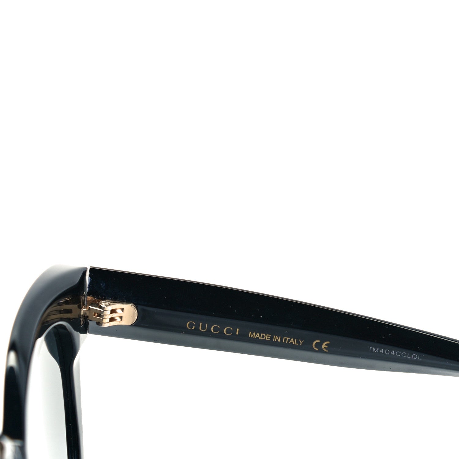 Gucci Round Frame Star Sunglasses GG0208S Black 6 of 7