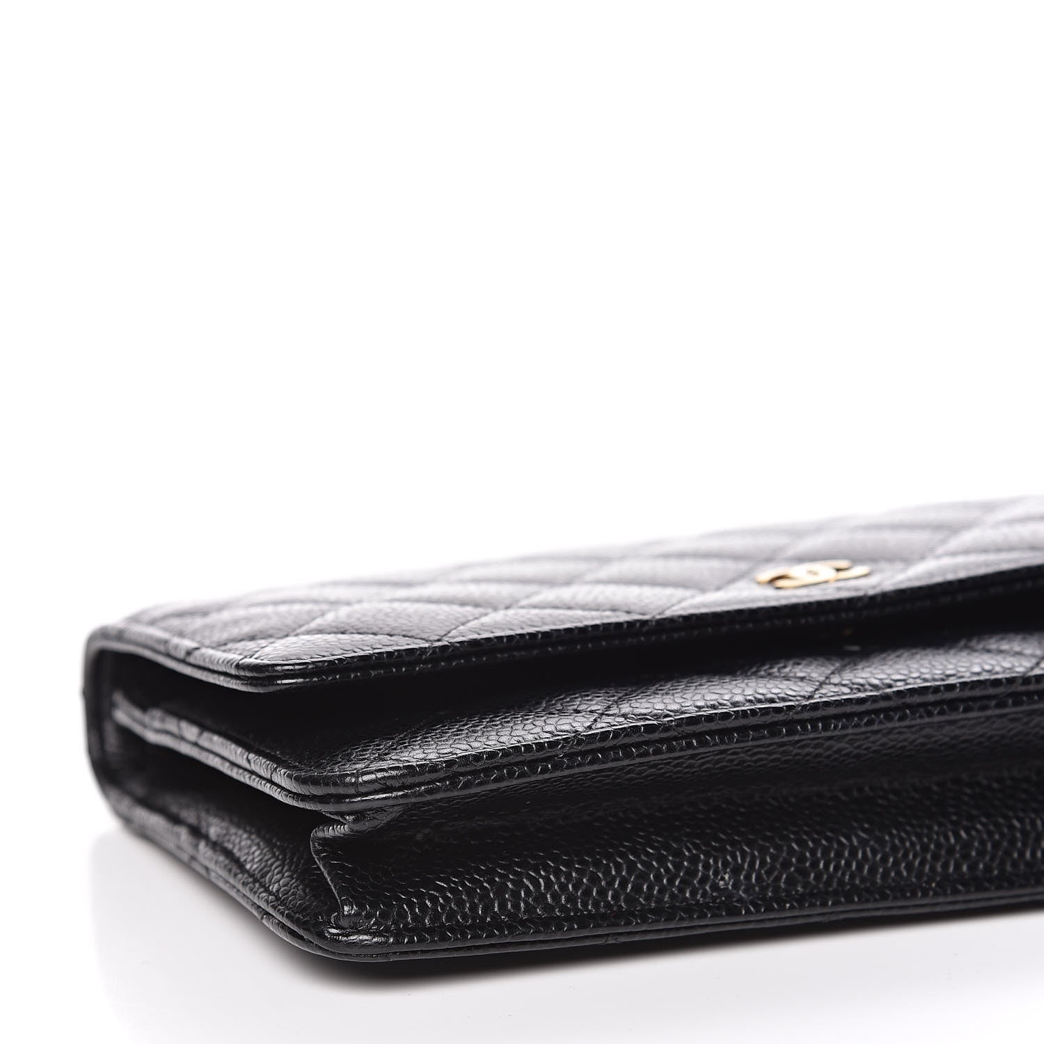 Chanel Caviar Quilted Wallet On Chain WOC Black 5 of 11