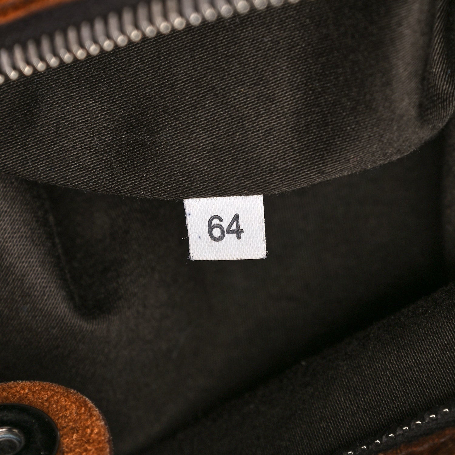 Miu Miu Suede Drawstring Tote Brown 6 of 23