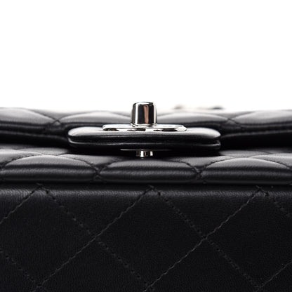 Chanel Lambskin Quilted Mini Rectangular Flap Black 8 of 13