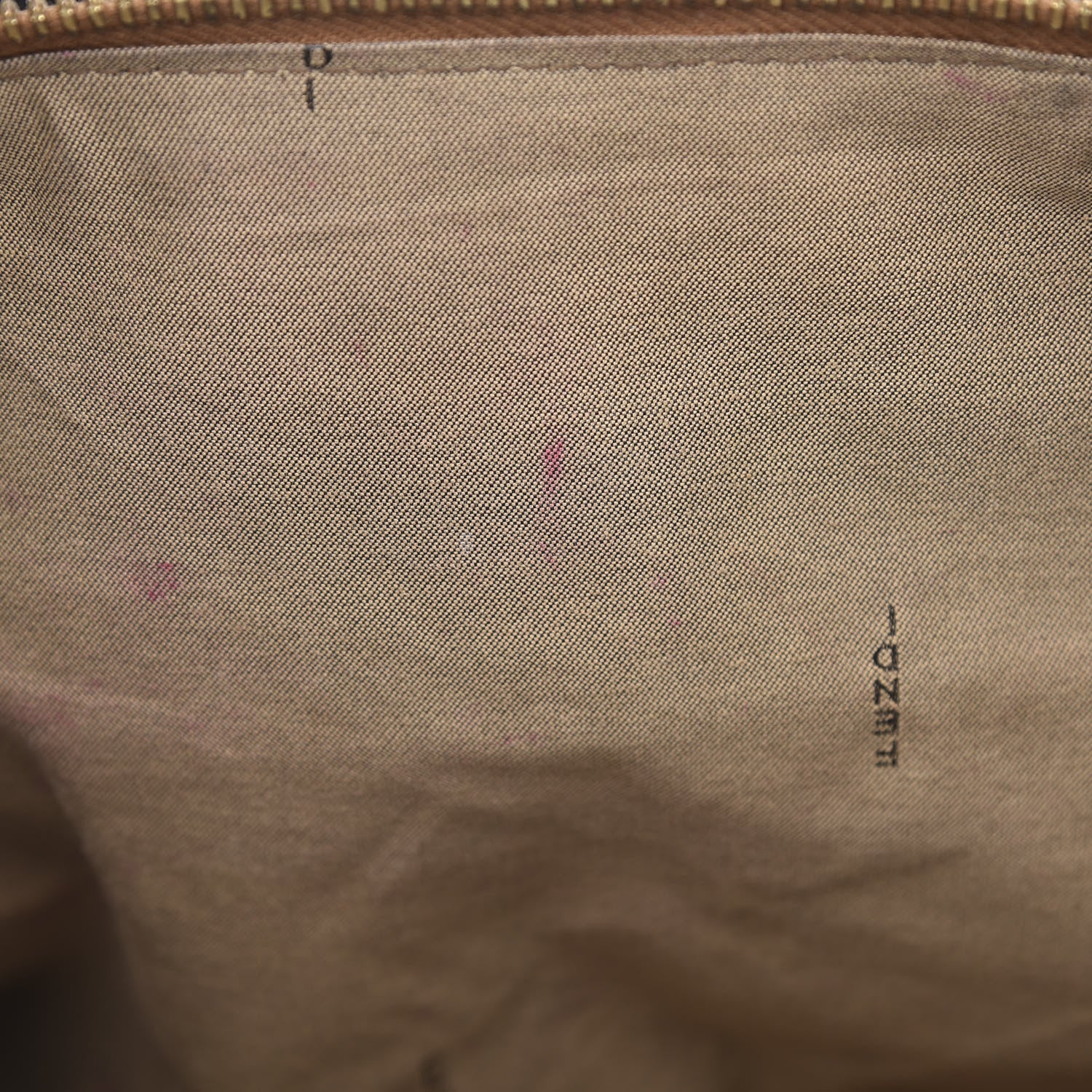 Fendi Canvas Colorblock Small Chameleon Tote Natural 18 of 19