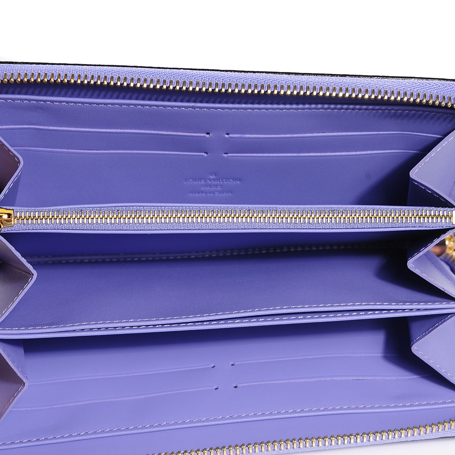 Louis Vuitton Vernis Zippy Wallet Lilac 5 of 7