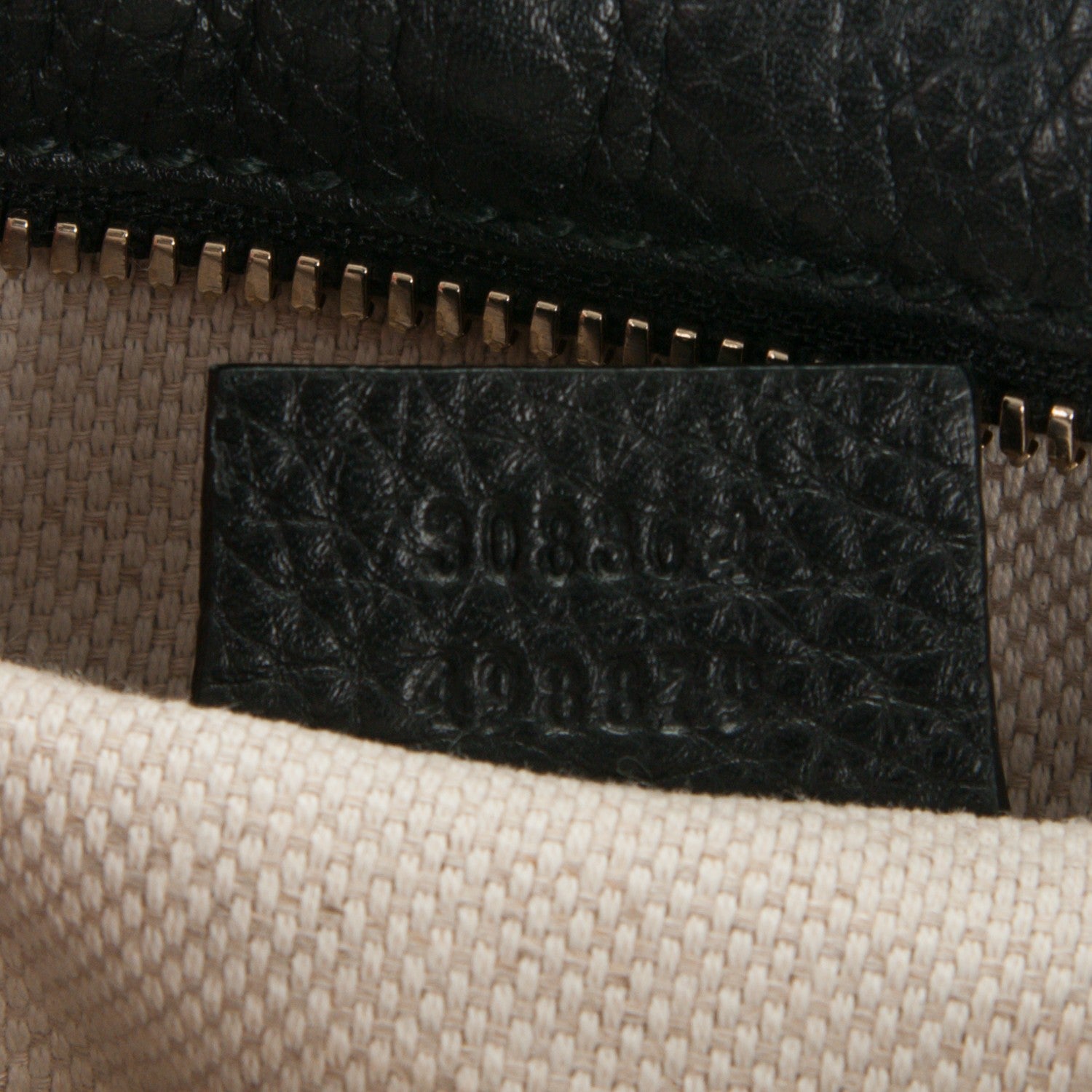 Gucci Pebbled Calfskin Small Soho Disco Bag Black 7 of 7