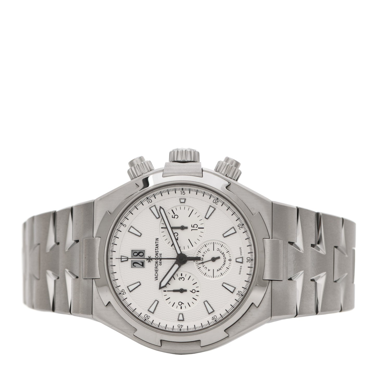 Stainless Steel 42mm Overseas Chronograph Automatic Watch 49150/B01A