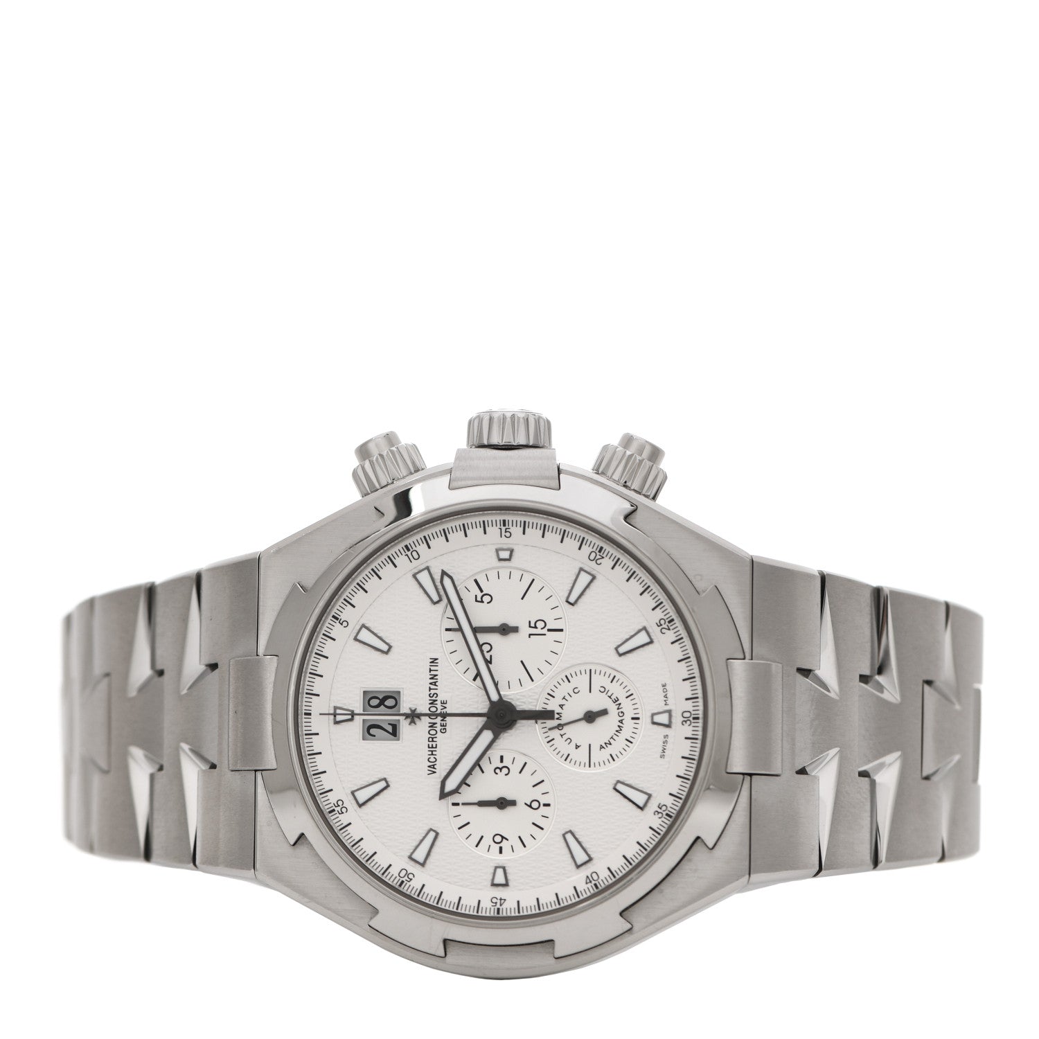 Vacheron Constantin Stainless Steel 42mm Overseas Chronograph Automatic Watch 49150/B01A 2 of 5
