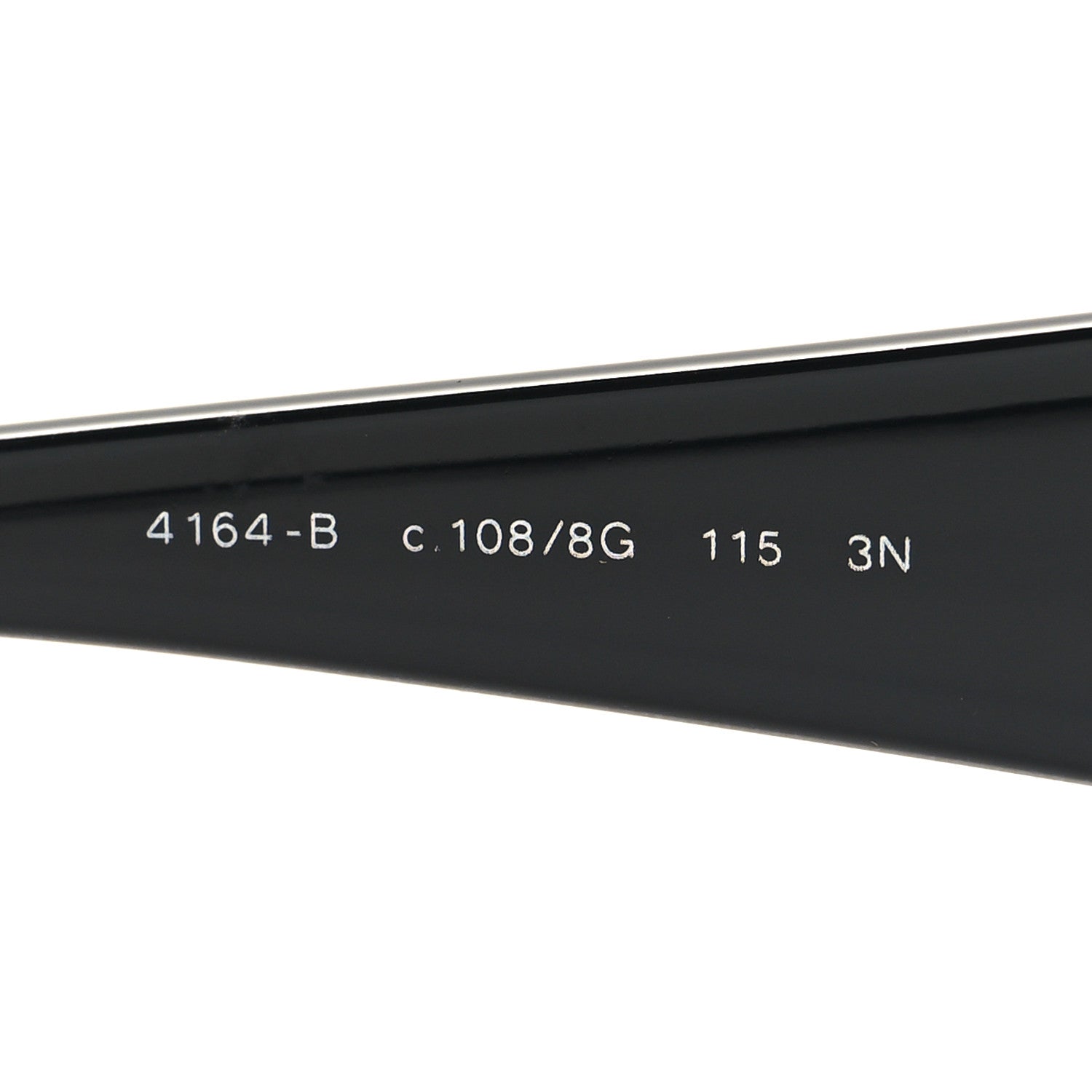 Chanel Swarovski Crystal Camellia CC Sunglasses 4164-B Black 6 of 6