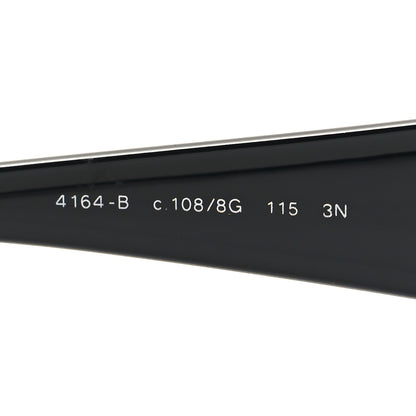 Chanel Swarovski Crystal Camellia CC Sunglasses 4164-B Black 6 of 6