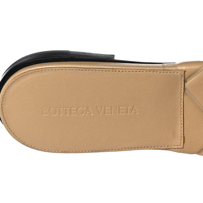 Bottega Veneta Nappa Quilted Rubber Lido Flat Sandals 41 Cane Sugar 7 of 8