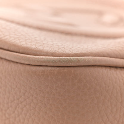 Gucci Pebbled Calfskin Small Soho Disco Bag Camelia 12 of 13