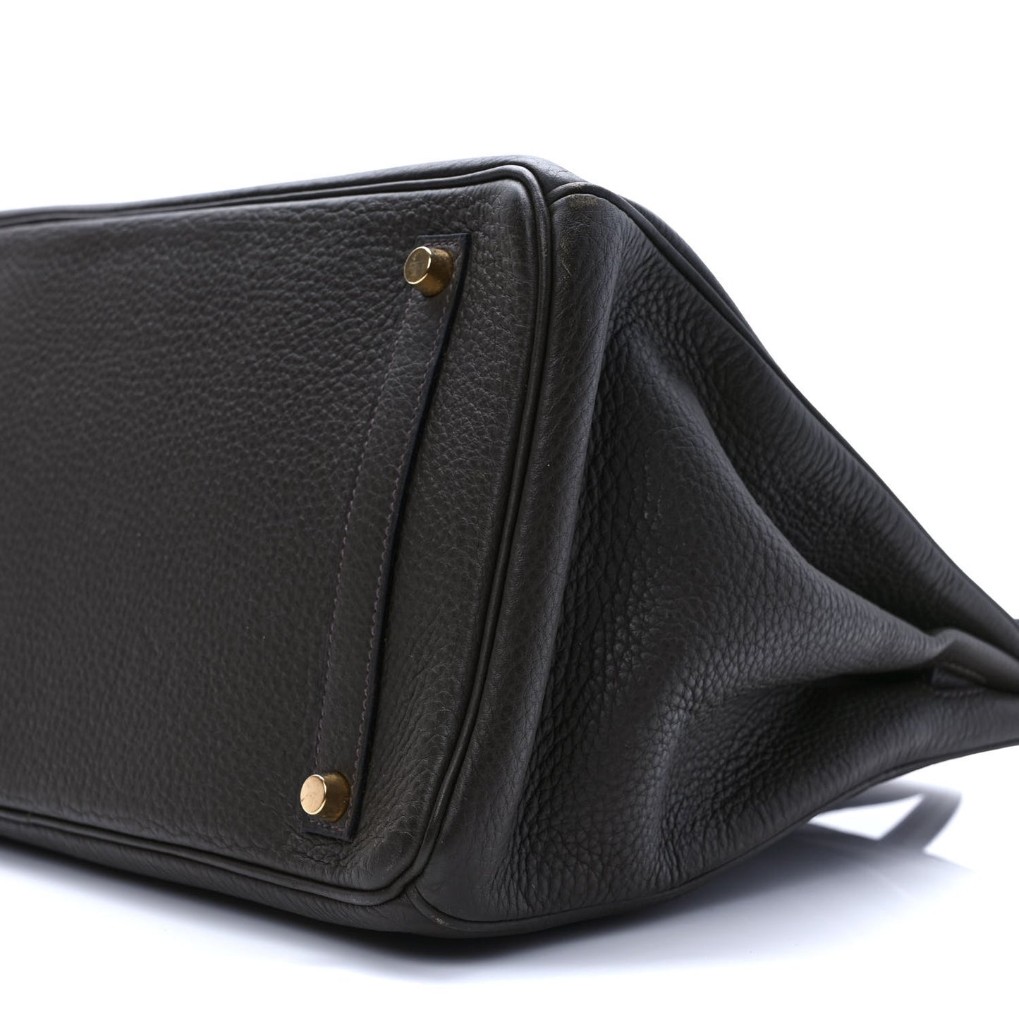 Togo Birkin 35 Vert Bronze