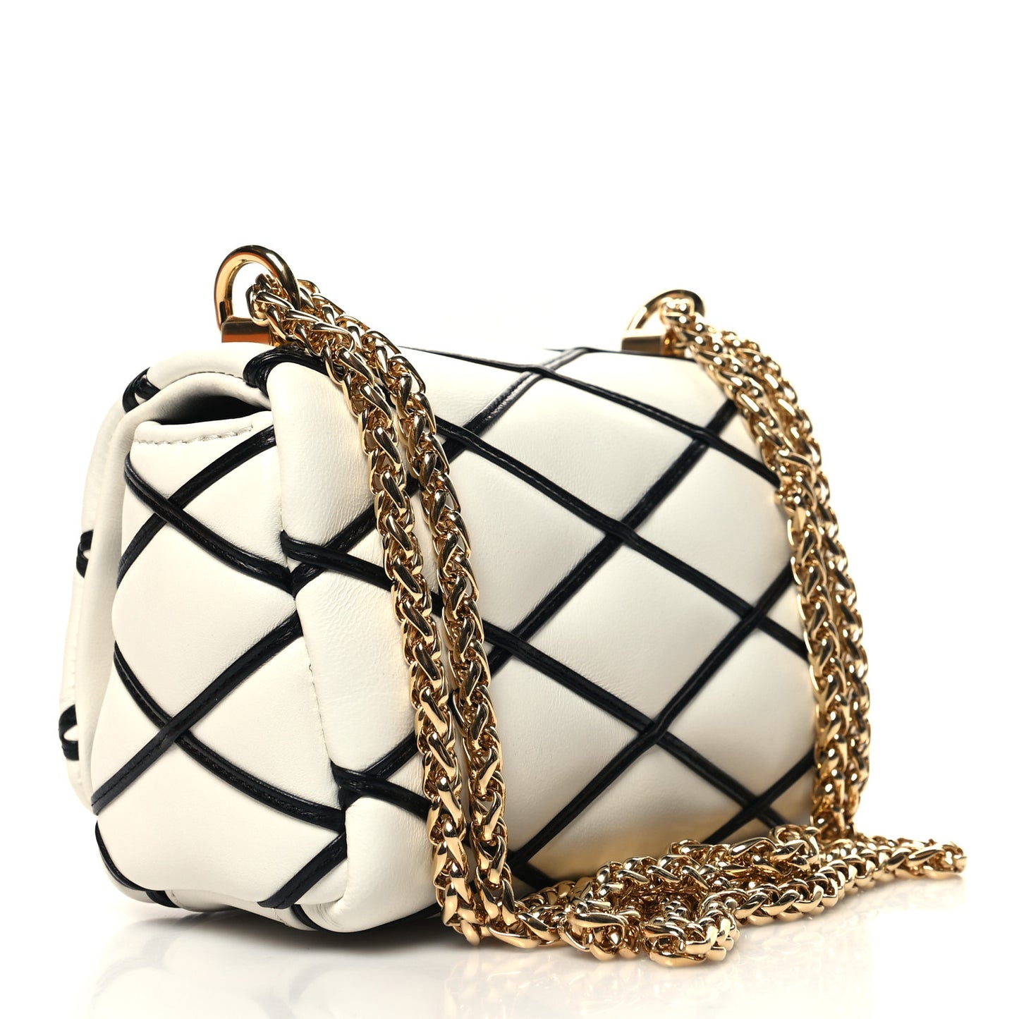 Lambskin Malletage Pico GO-14 White Black