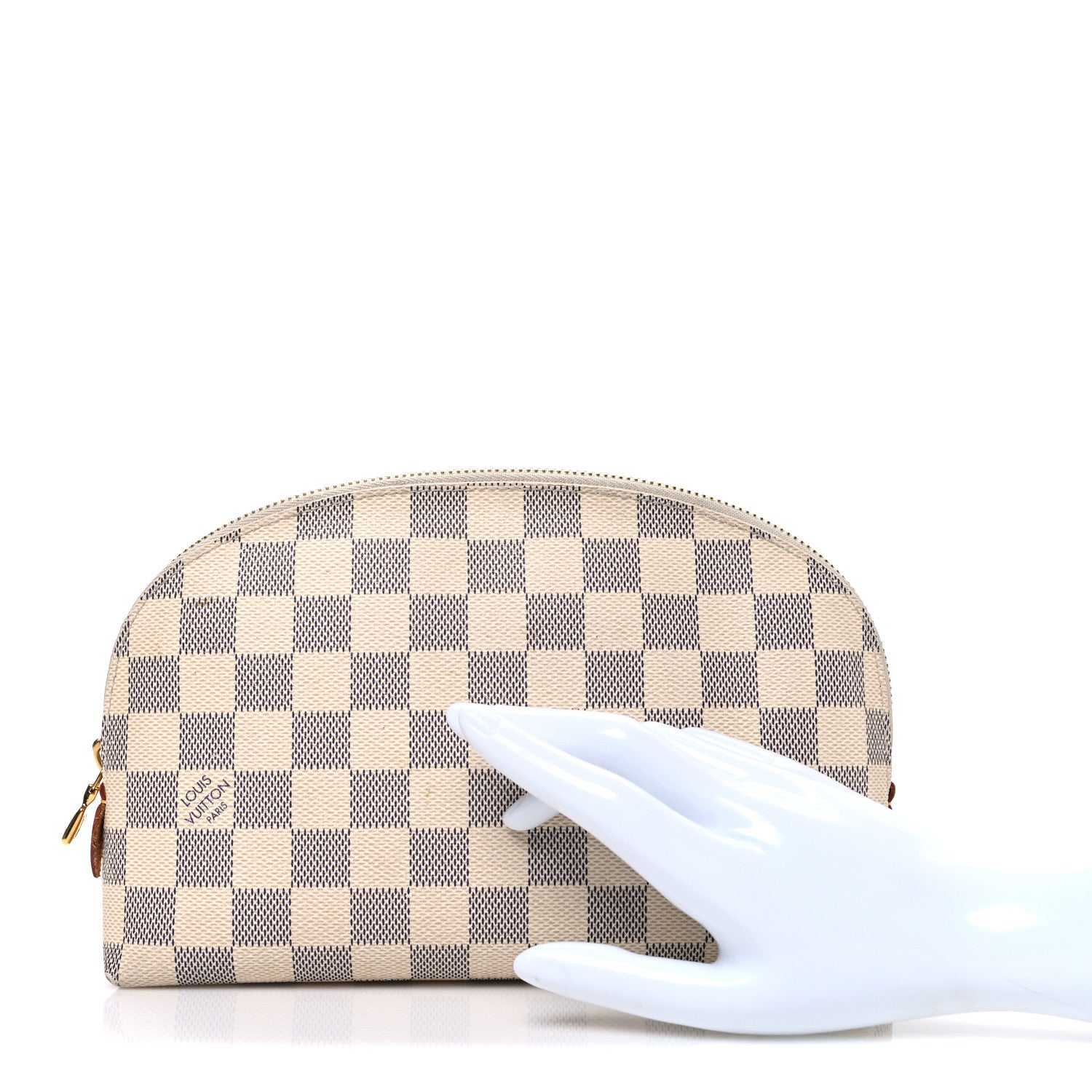 Louis Vuitton Damier Azur Cosmetic Pouch GM 2 of 7