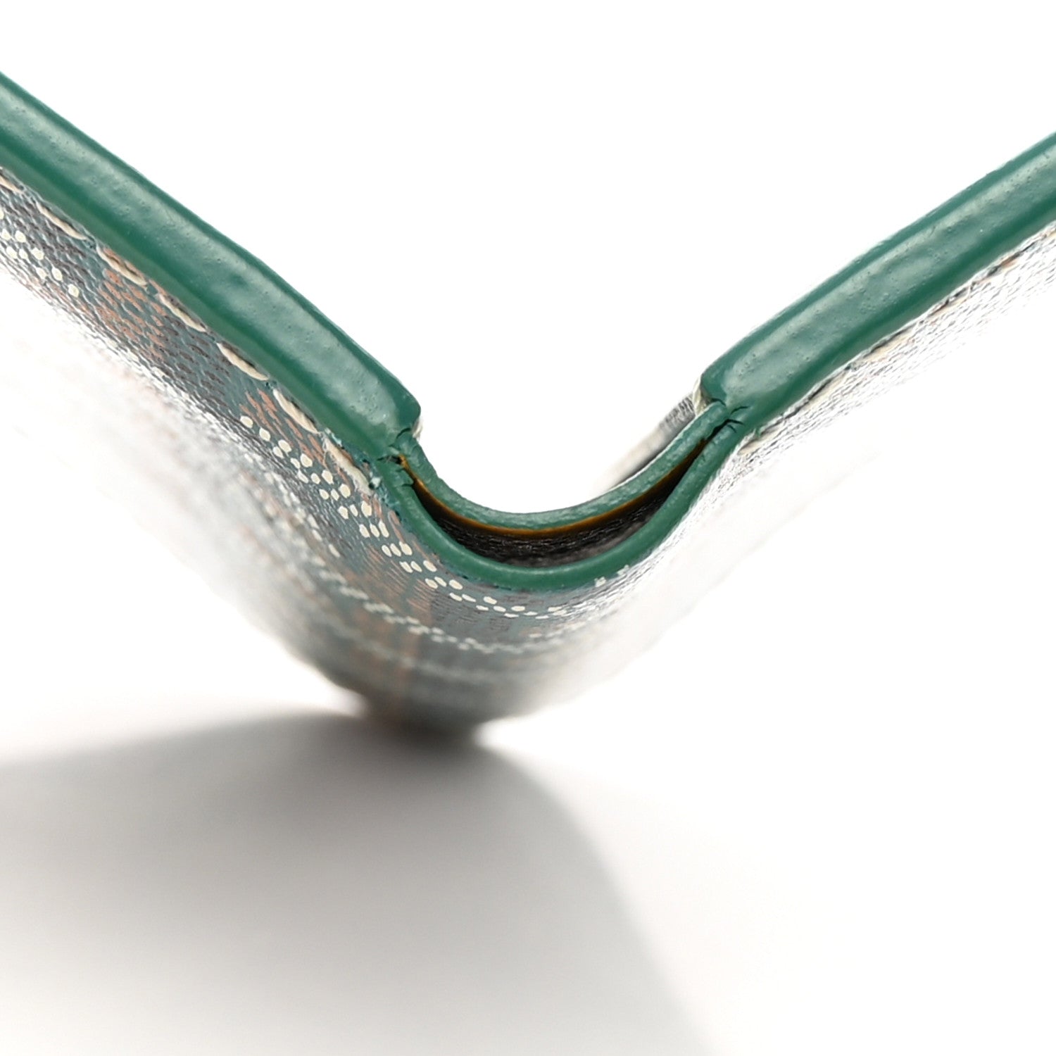 Goyard Goyardine Saint Pierre Card Holder Green 9 of 12