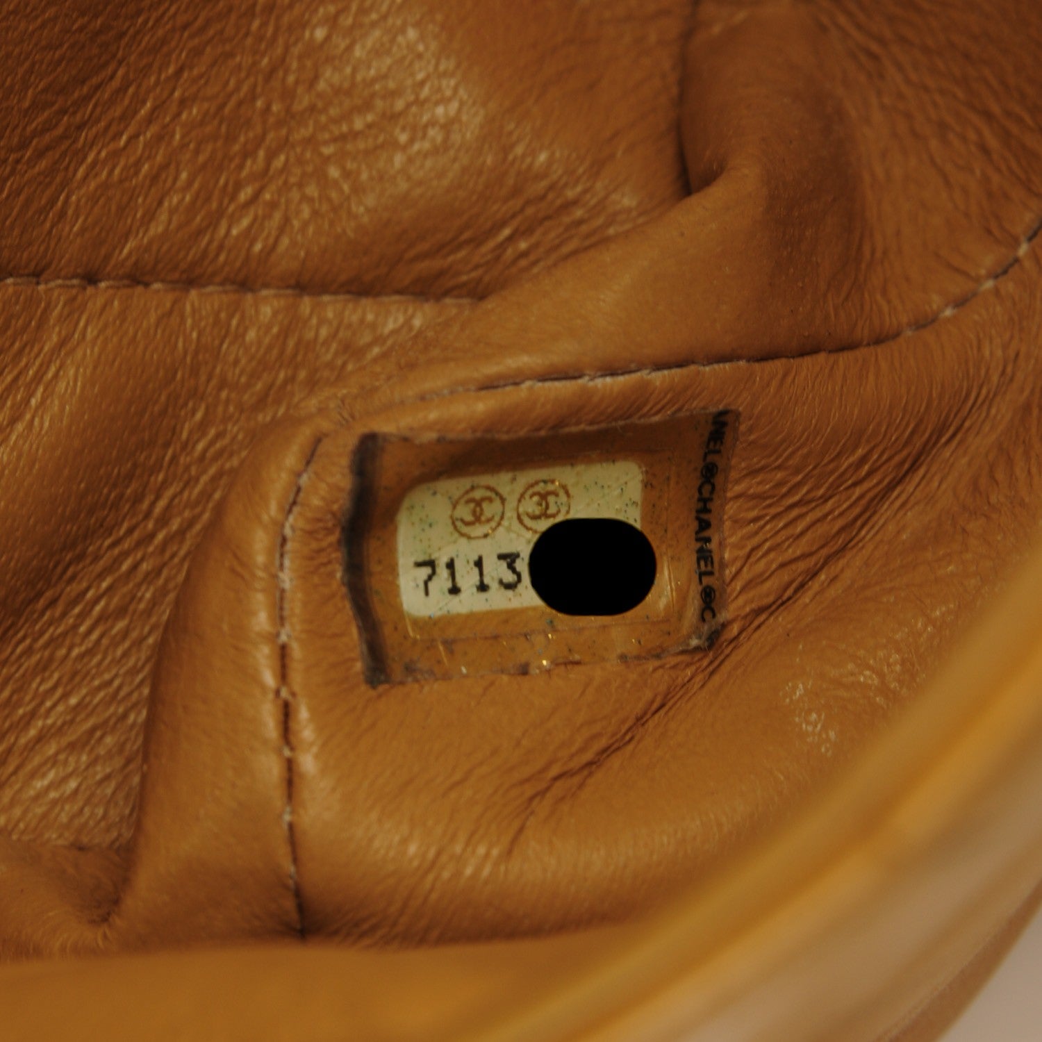 Chanel Lambskin East West Chocolate Bar Flap Beige 8 of 8