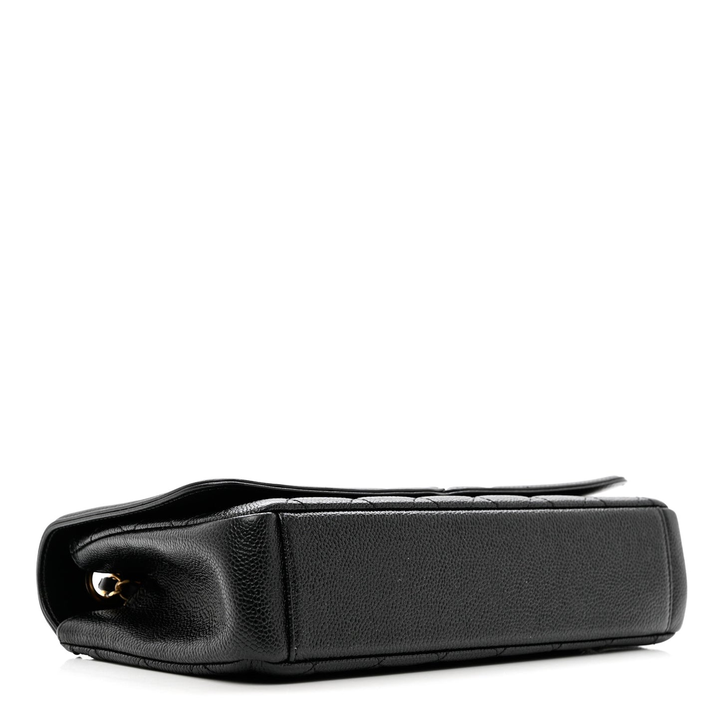 Caviar Quilted Medium CC Filigree Flap Black