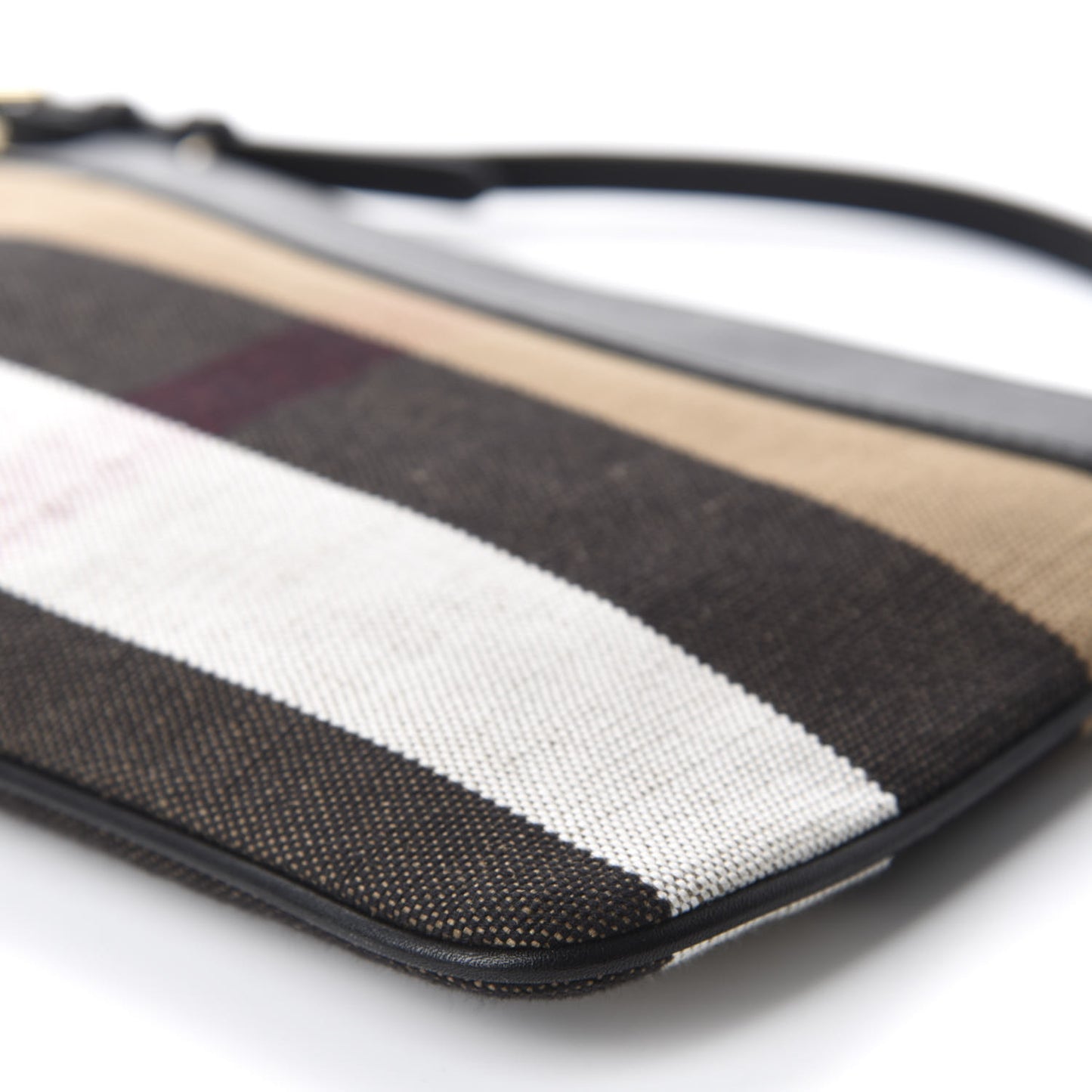 House Check Derby Peyton Crossbody Clutch Bag Black