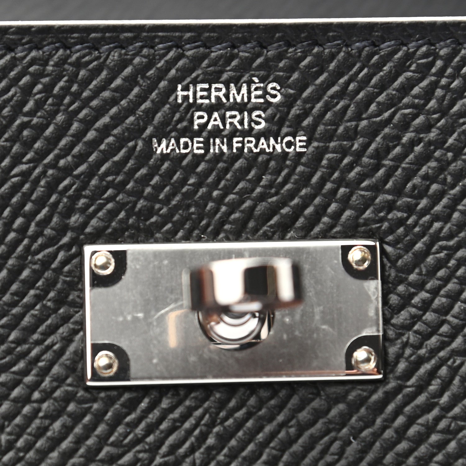 Hermes Epsom Kelly Wallet To Go Black 6 of 10