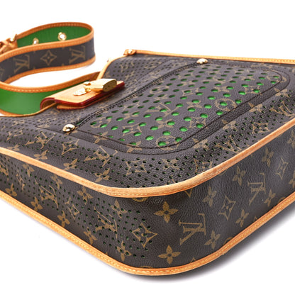 Louis Vuitton Monogram Perforated Musette Green 5 of 10