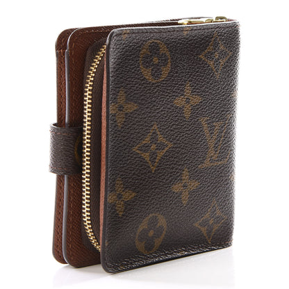 Louis Vuitton Monogram Compact Zippe Zipped Wallet 2 of 11