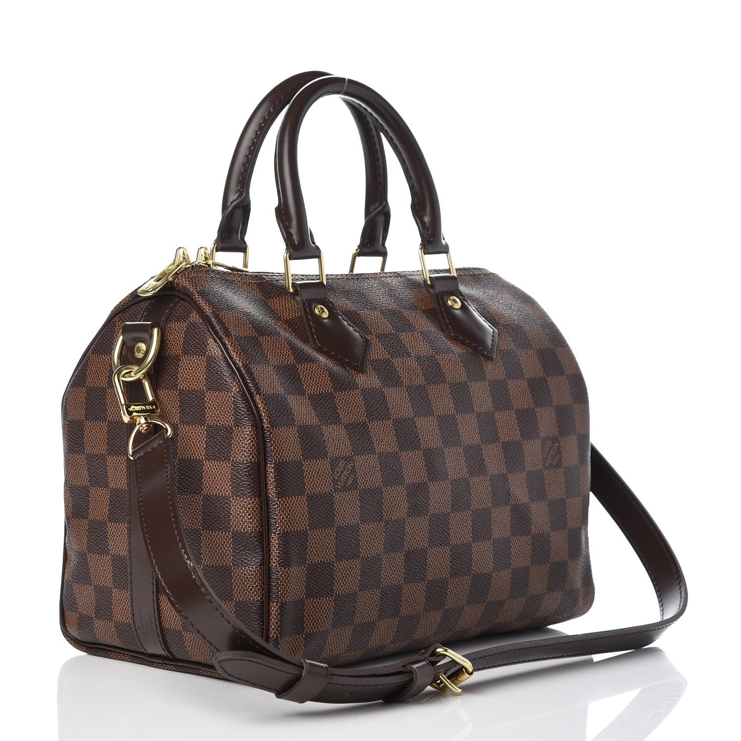 Louis Vuitton Damier Ebene Speedy Bandouliere 25 4 of 8