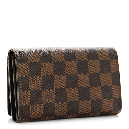 Louis Vuitton Damier Ebene Porte-Monnaie Billets Tresor Wallet 3 of 11