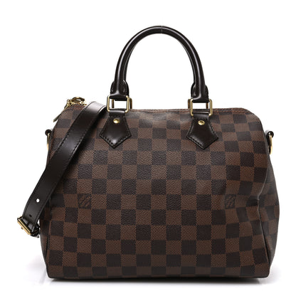 Louis Vuitton Damier Ebene Speedy Bandouliere 25 1 of 11