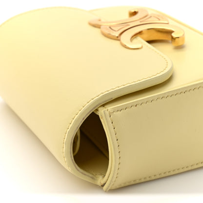 Celine Shiny Calfskin Mini Triomphe Pollen 12 of 16