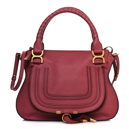 Chloe Calfskin Medium Marcie Satchel Faded Rose 1 of 9