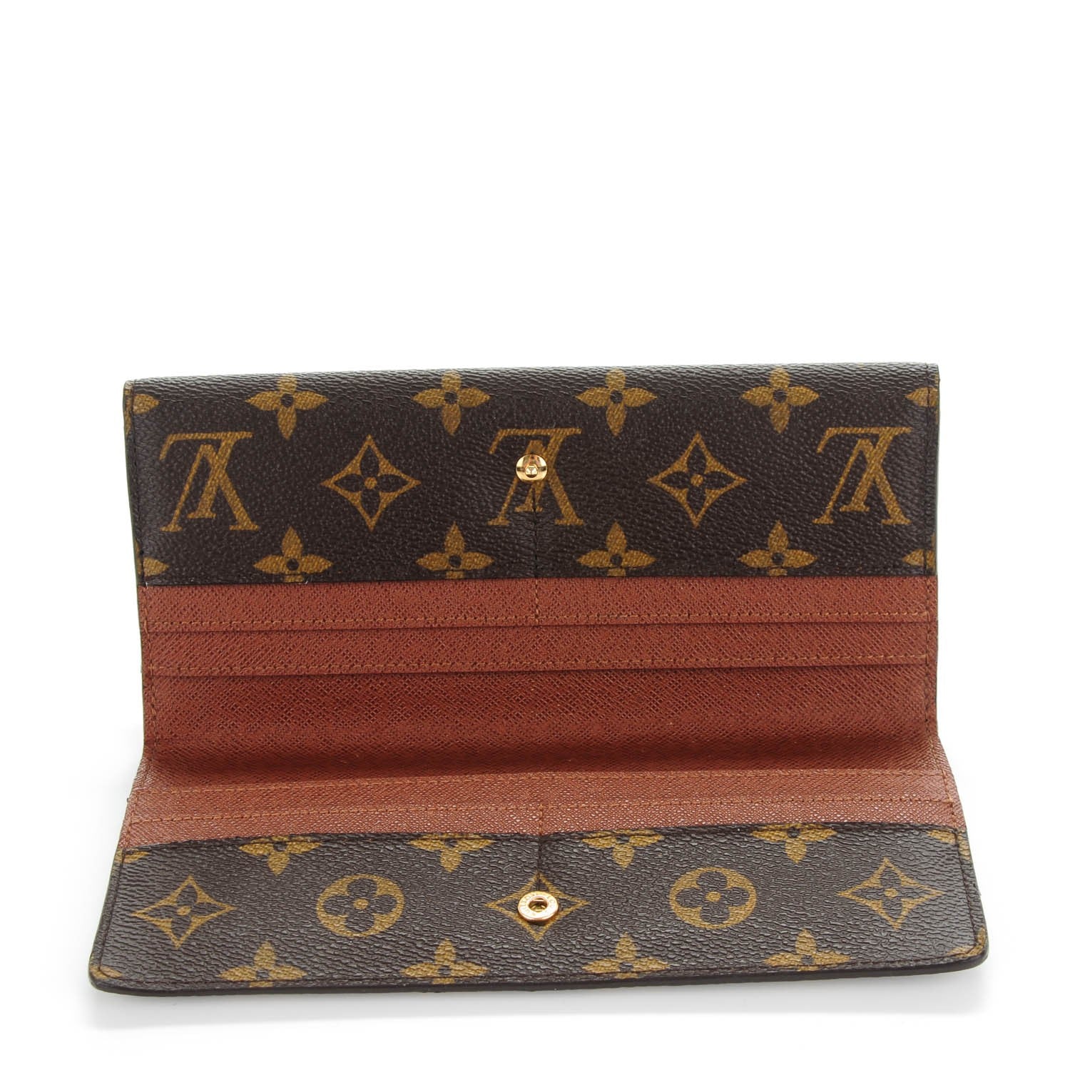 Louis Vuitton Monogram Louise Wallet 6 of 7