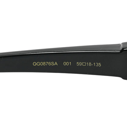 Gucci Acetate Square Frame Sunglasses GG0876S Black 6 of 6