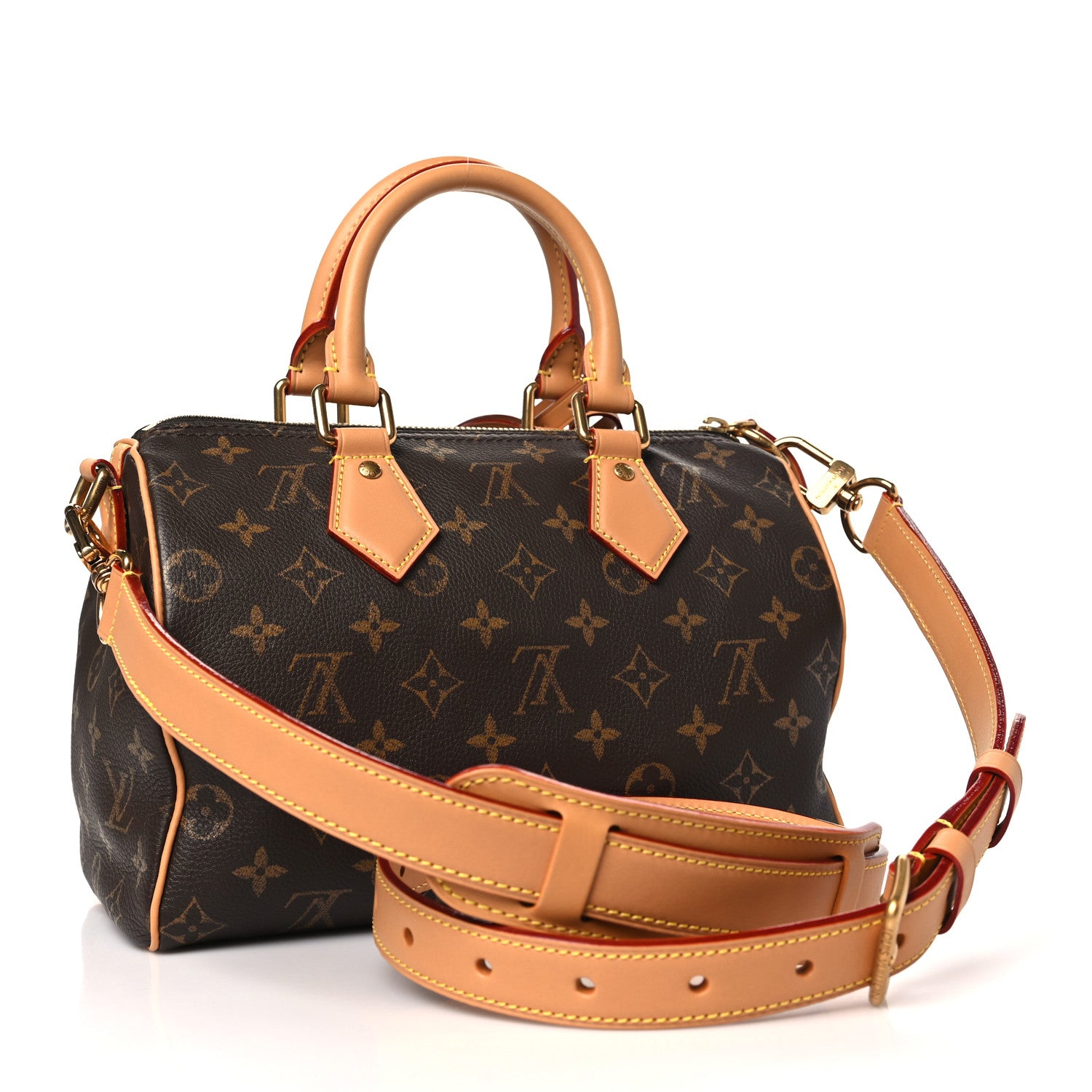 Louis Vuitton Calfskin Monogram Speedy P9 Bandouliere 25 4 of 10