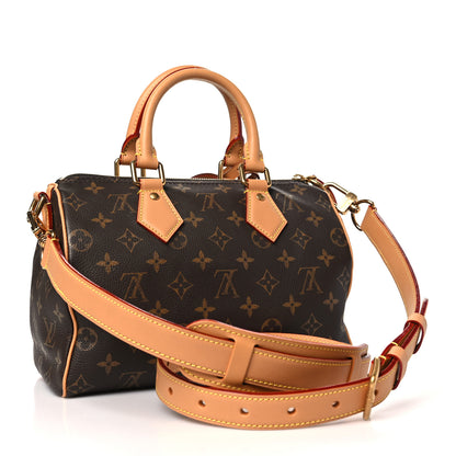 Louis Vuitton Calfskin Monogram Speedy P9 Bandouliere 25 4 of 10
