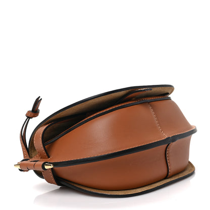 Loewe Calfskin Jacquard Mini Gate Dual Bag Tan 4 of 8