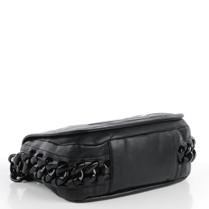 Chanel Calfskin Modern Chain Rhodoid Flap Black 4 of 7