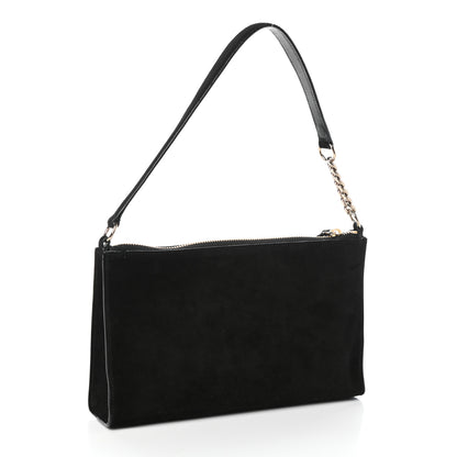 Jimmy Choo Suede Callie Mini Hobo Black 3 of 9