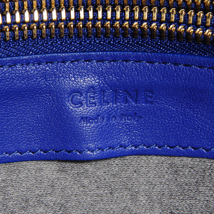 Celine Lambskin Small Trio Crossbody Bag Violet Blue 6 of 8