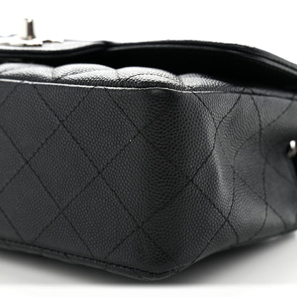 Chanel Caviar Quilted Mini Rectangular Flap Black 10 of 11