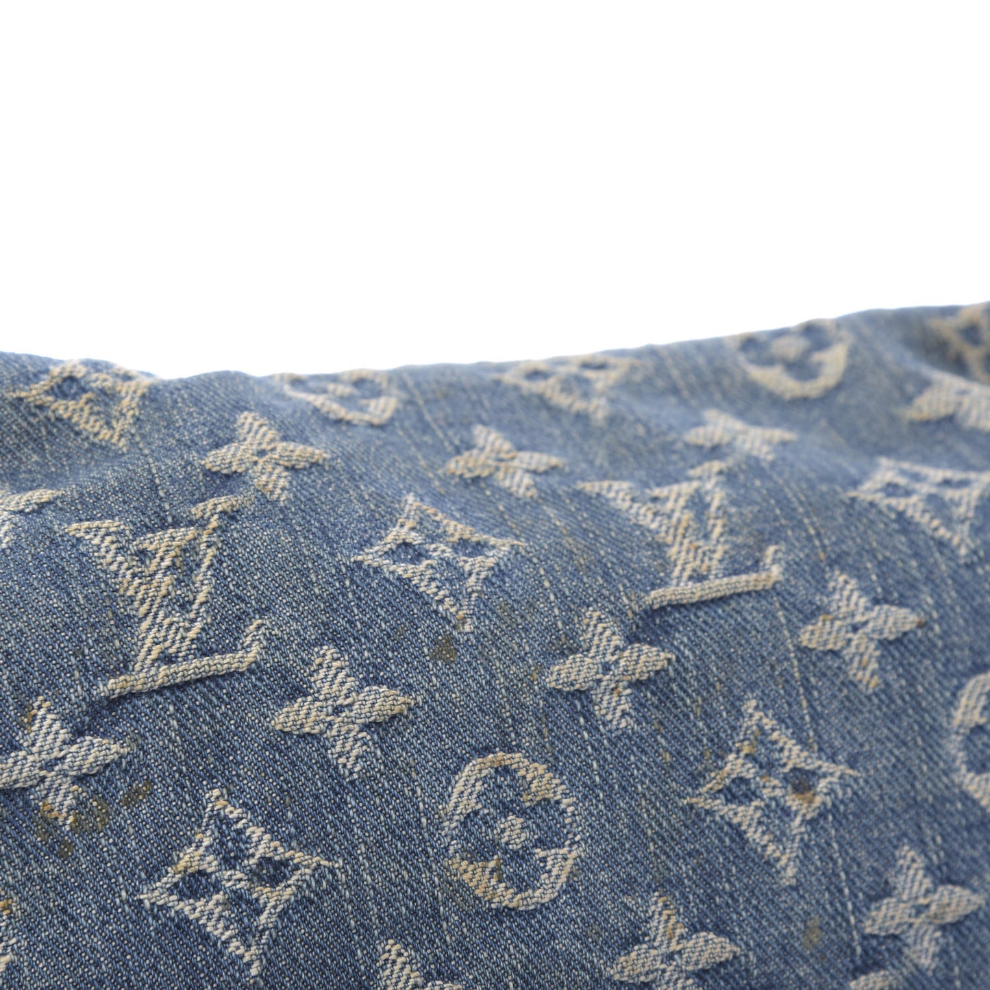 Monogram Denim Baggy PM Blue
