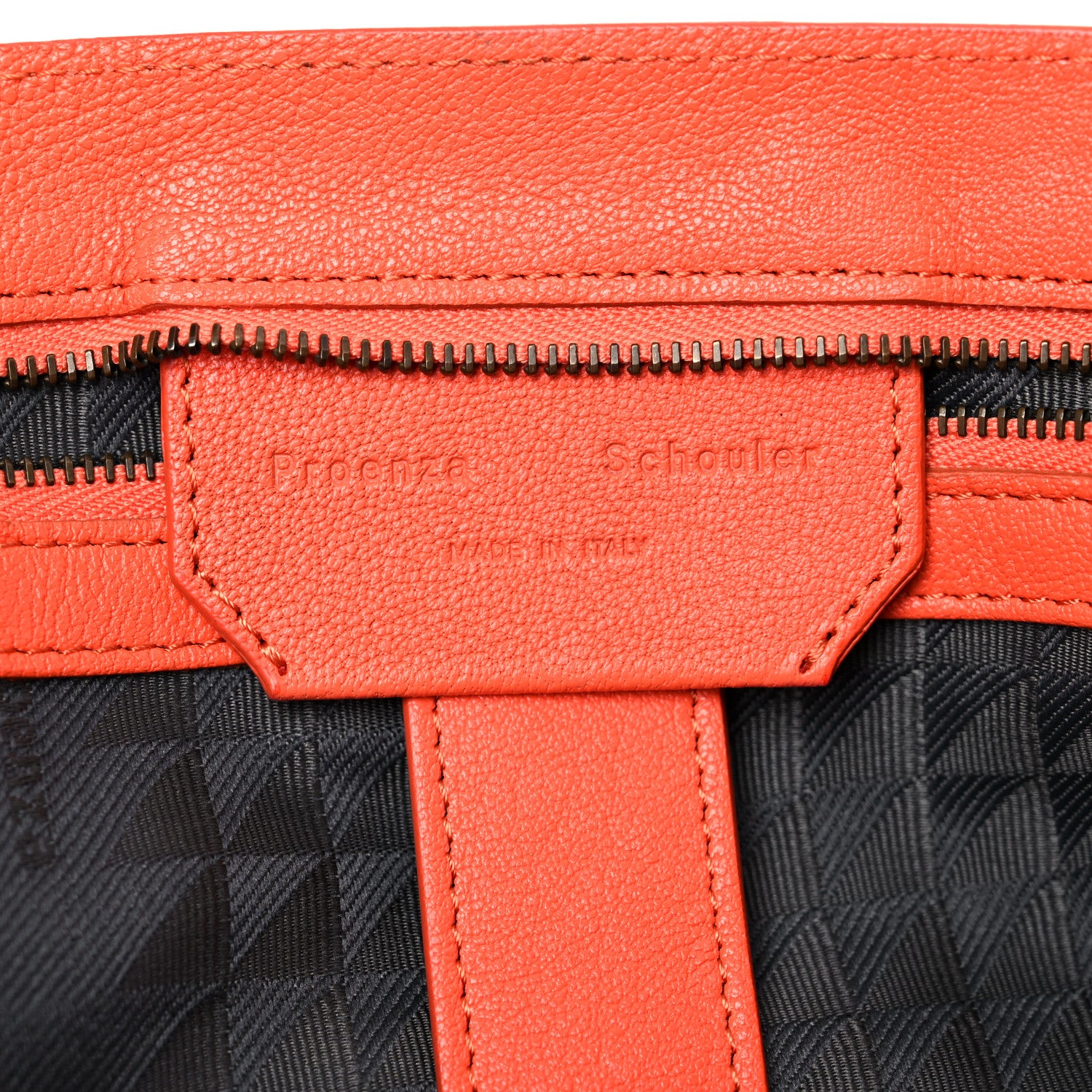 Proenza Schouler Lambskin Large PS1 Satchel Grapefruit 10 of 21