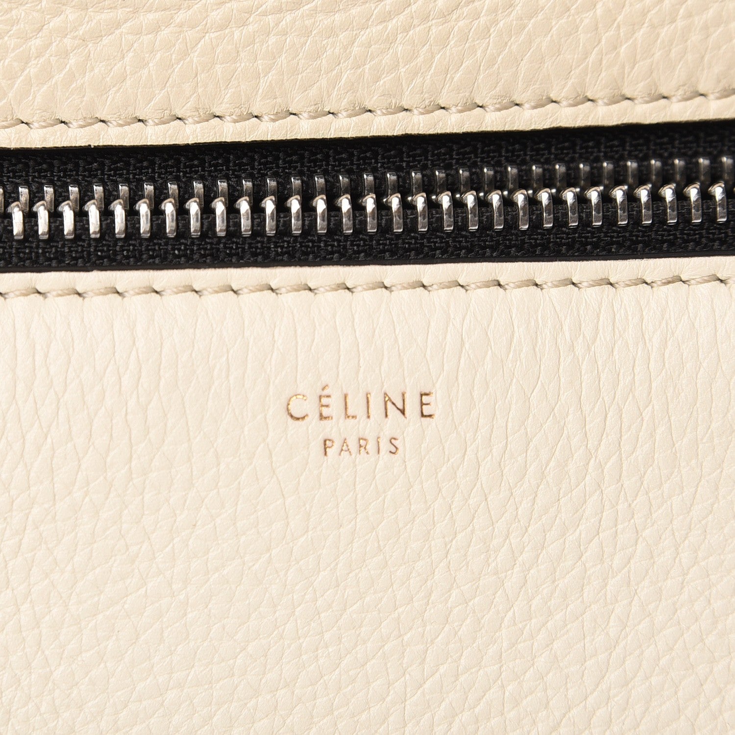 Celine Grained Calfskin Large Edge Shoulder Bag 6 of 12