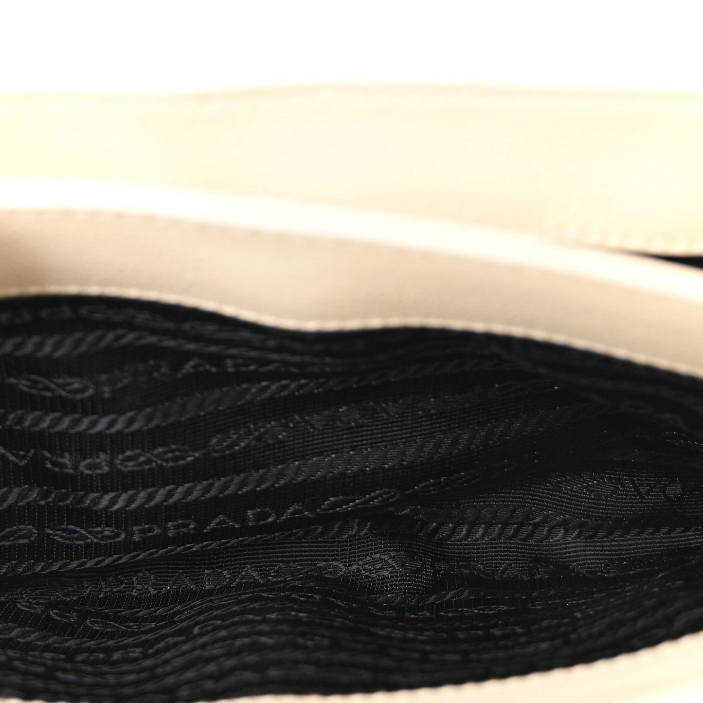 Glace Calfskin Chain Crossbody Bag White
