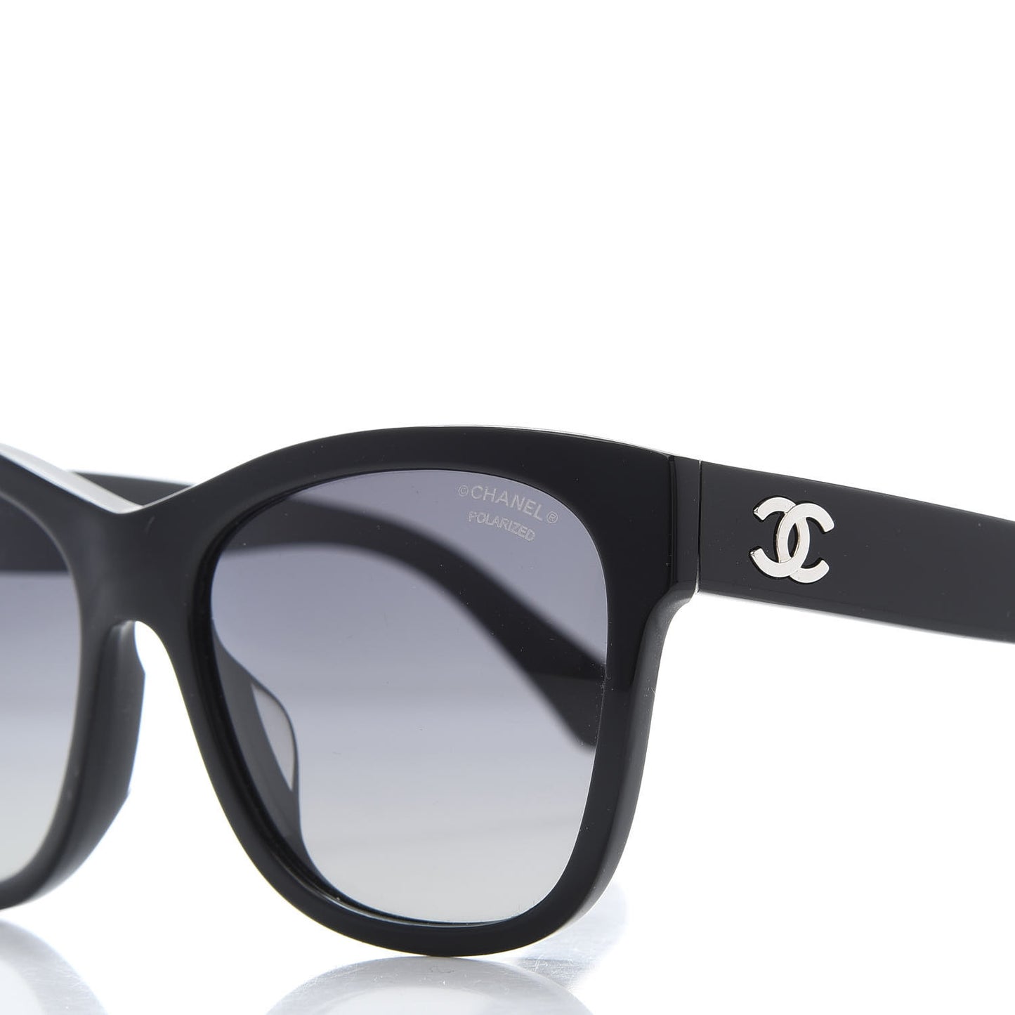 Polarized Square CC Sunglasses 5380 Black
