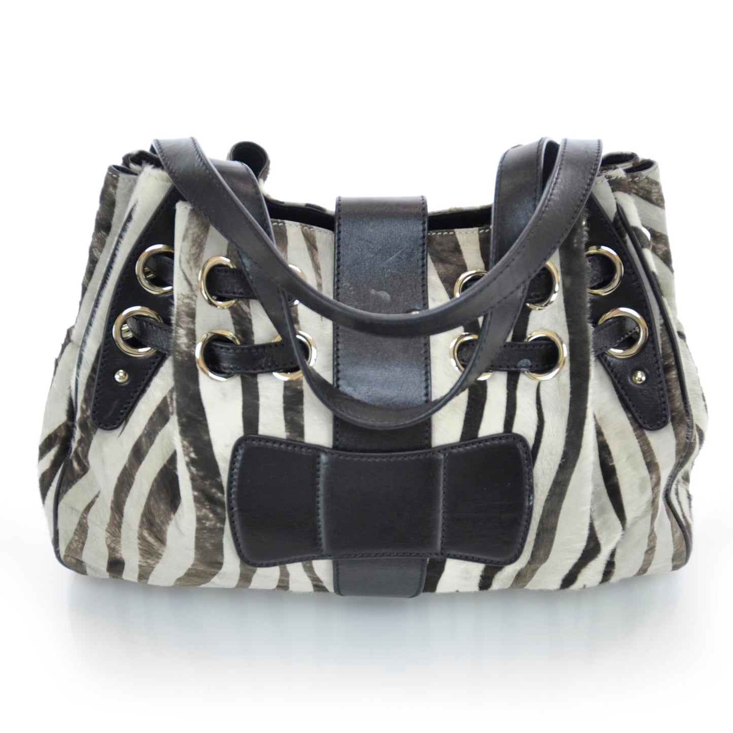 Pony Hair Zebra Print Ramona