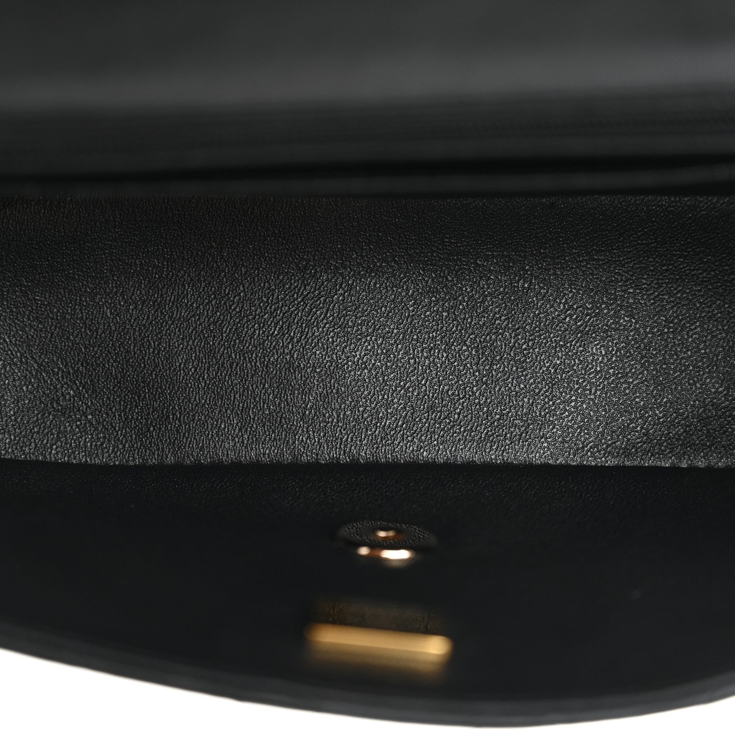 Chanel Lambskin Quilted Mini Lion Charm Top Handle Rectangular Flap Black 5 of 12