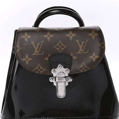 Louis Vuitton Patent Monogram Hot Springs Backpack Black 9 of 10