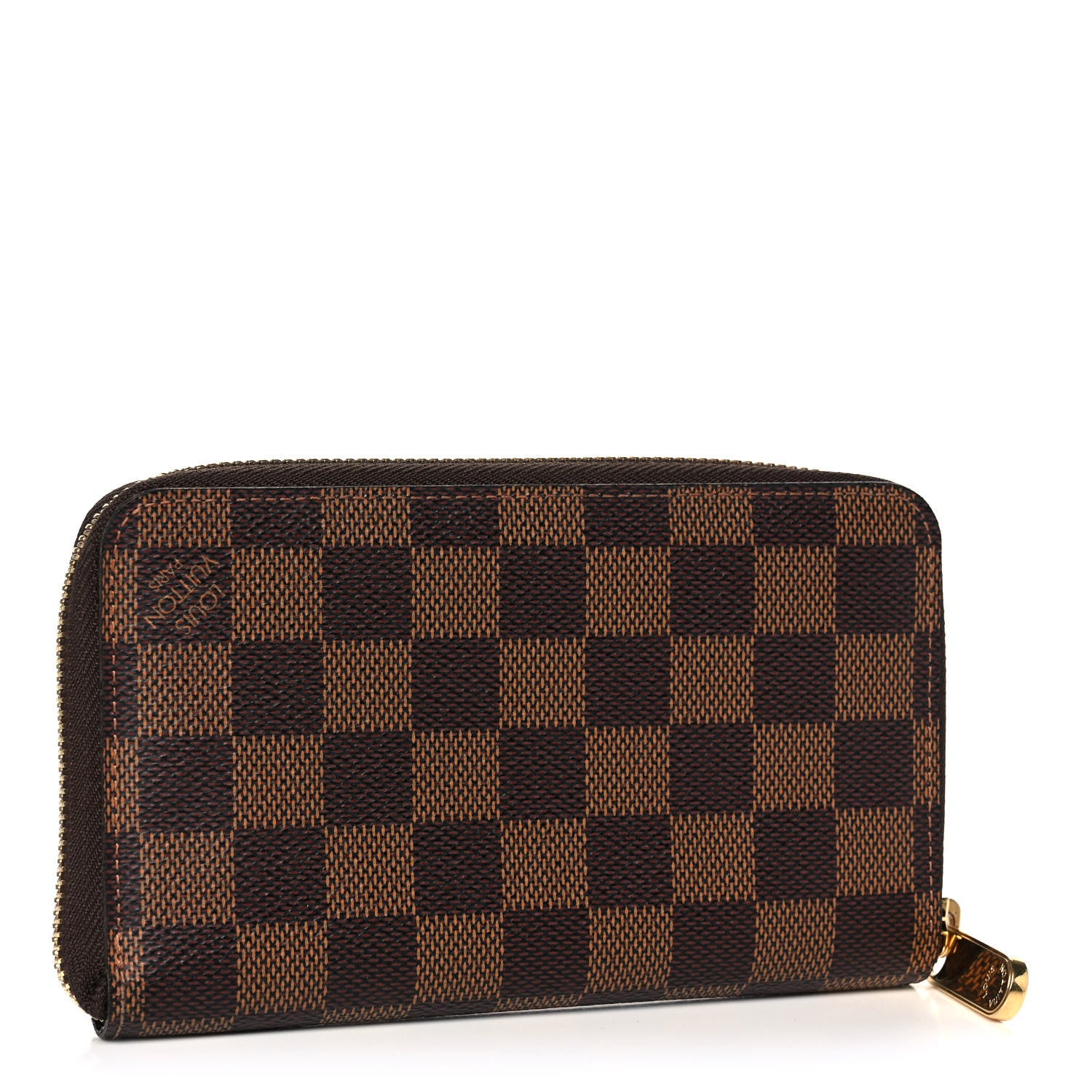 Louis Vuitton Damier Ebene Zippy Compact Wallet 3 of 12