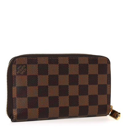 Louis Vuitton Damier Ebene Zippy Compact Wallet 3 of 12