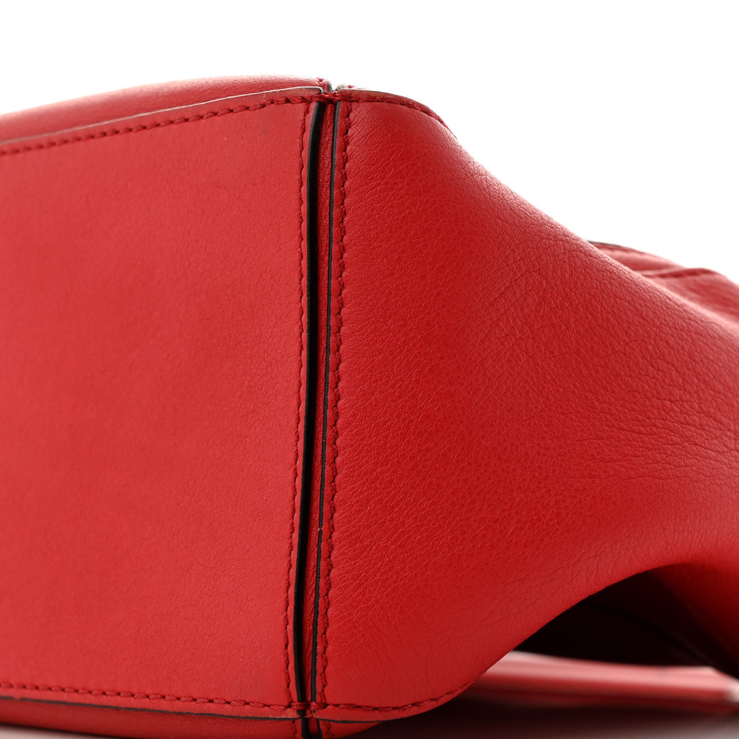 Calfskin Small Puzzle Bag Scarlet